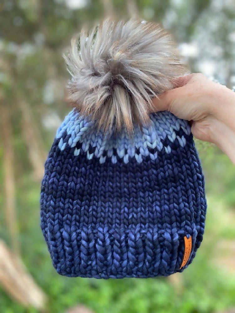 Black Rock Beanie - blues 2