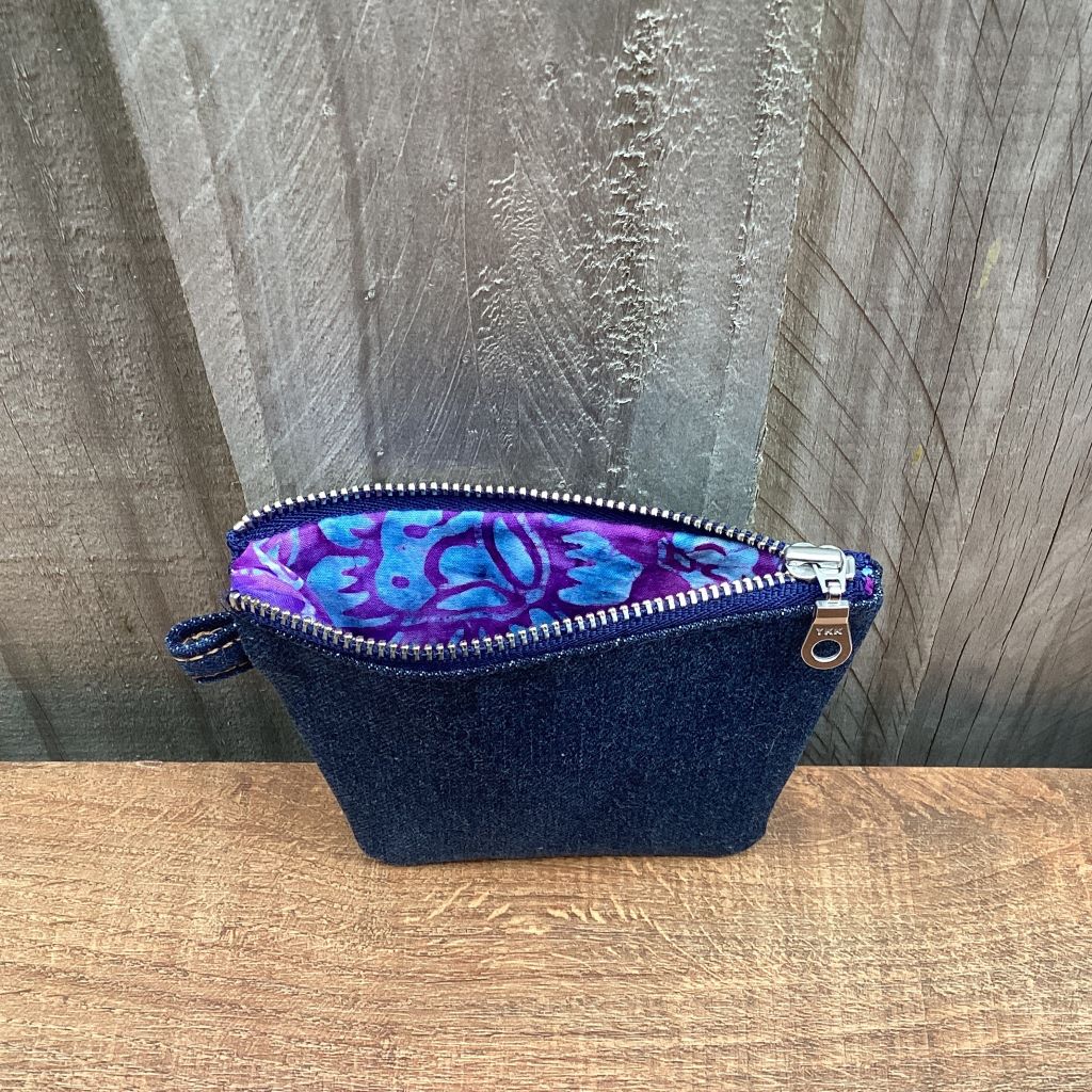 Small Upcycled Denim Purse