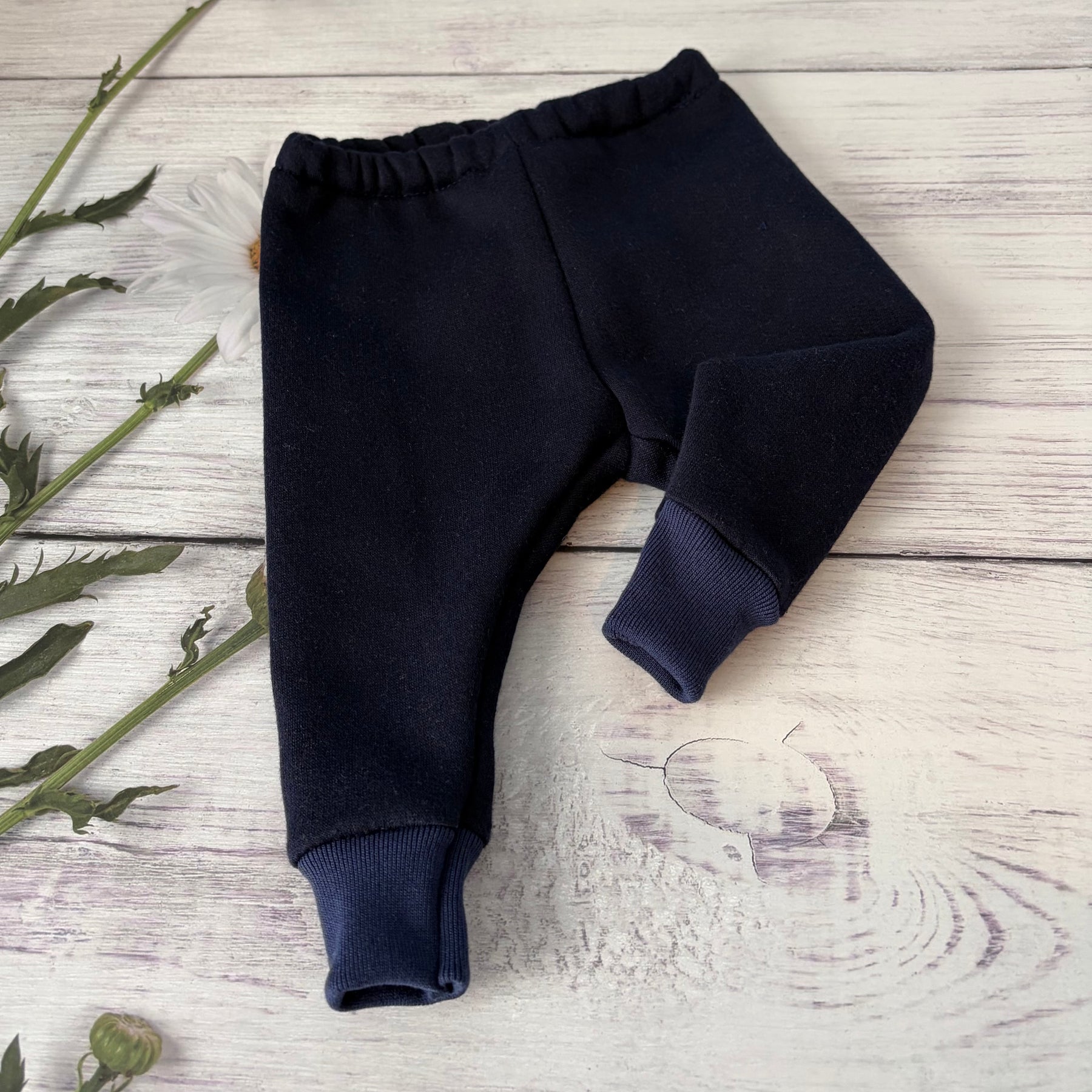 FLEECY LINED TRACKSUIT PANTS - NEWBORN