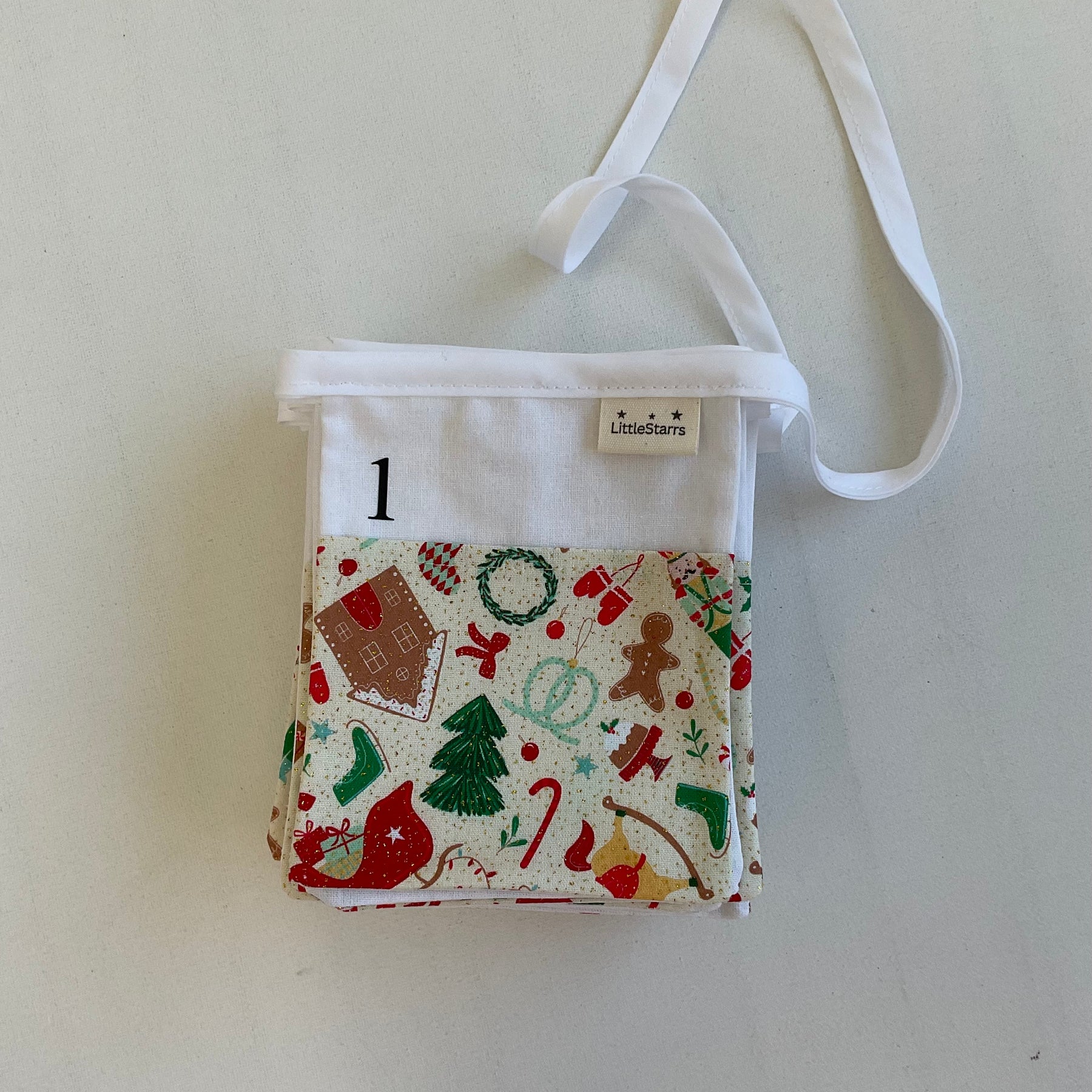 Advent Calendar Bunting - Traditional Christmas