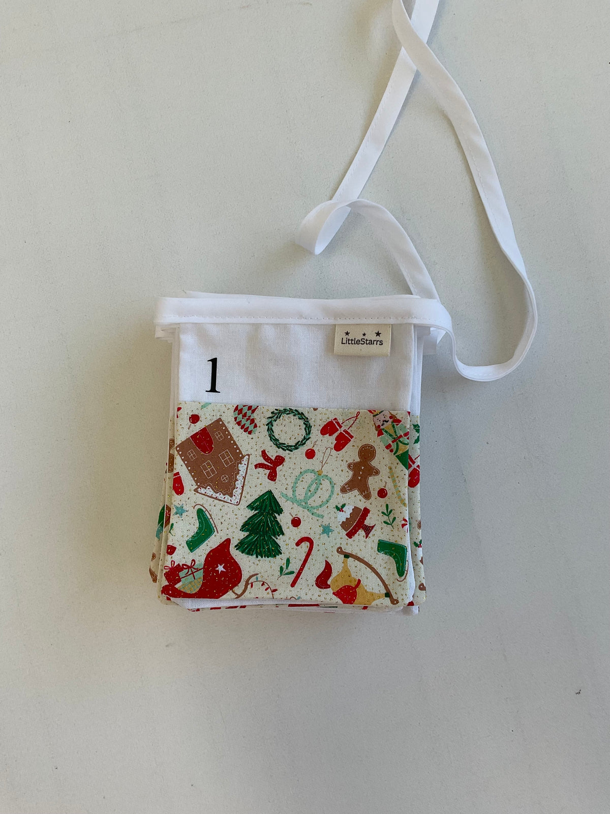 Advent Calendar Bunting - Traditional Christmas