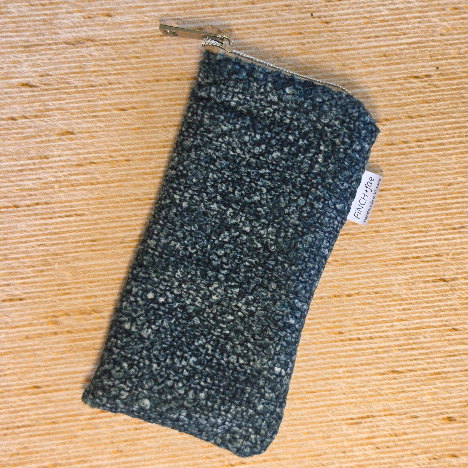 Softies glasses and sunglasses case, handmade and upcycled