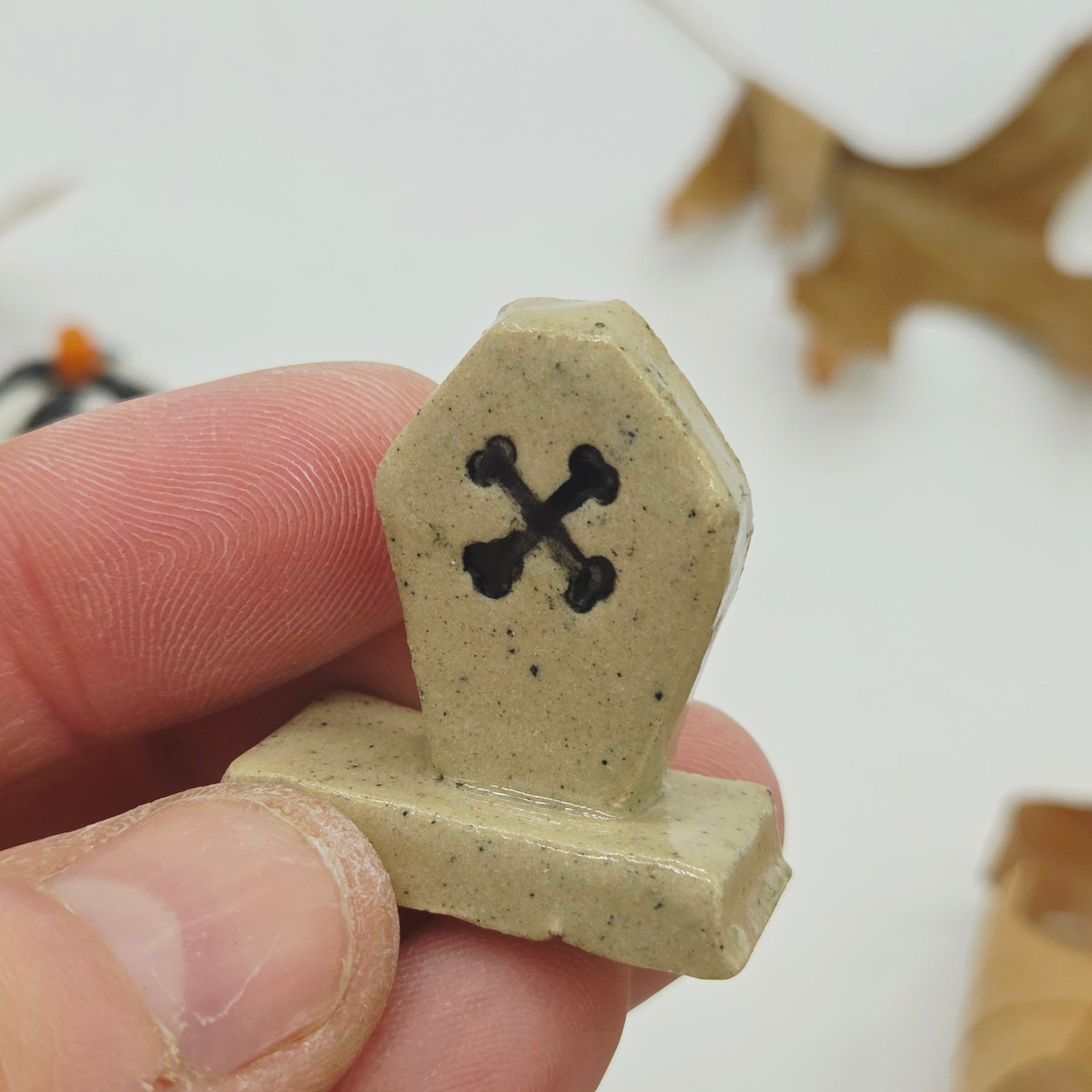 Tiny Ceramic Spooky Set 1