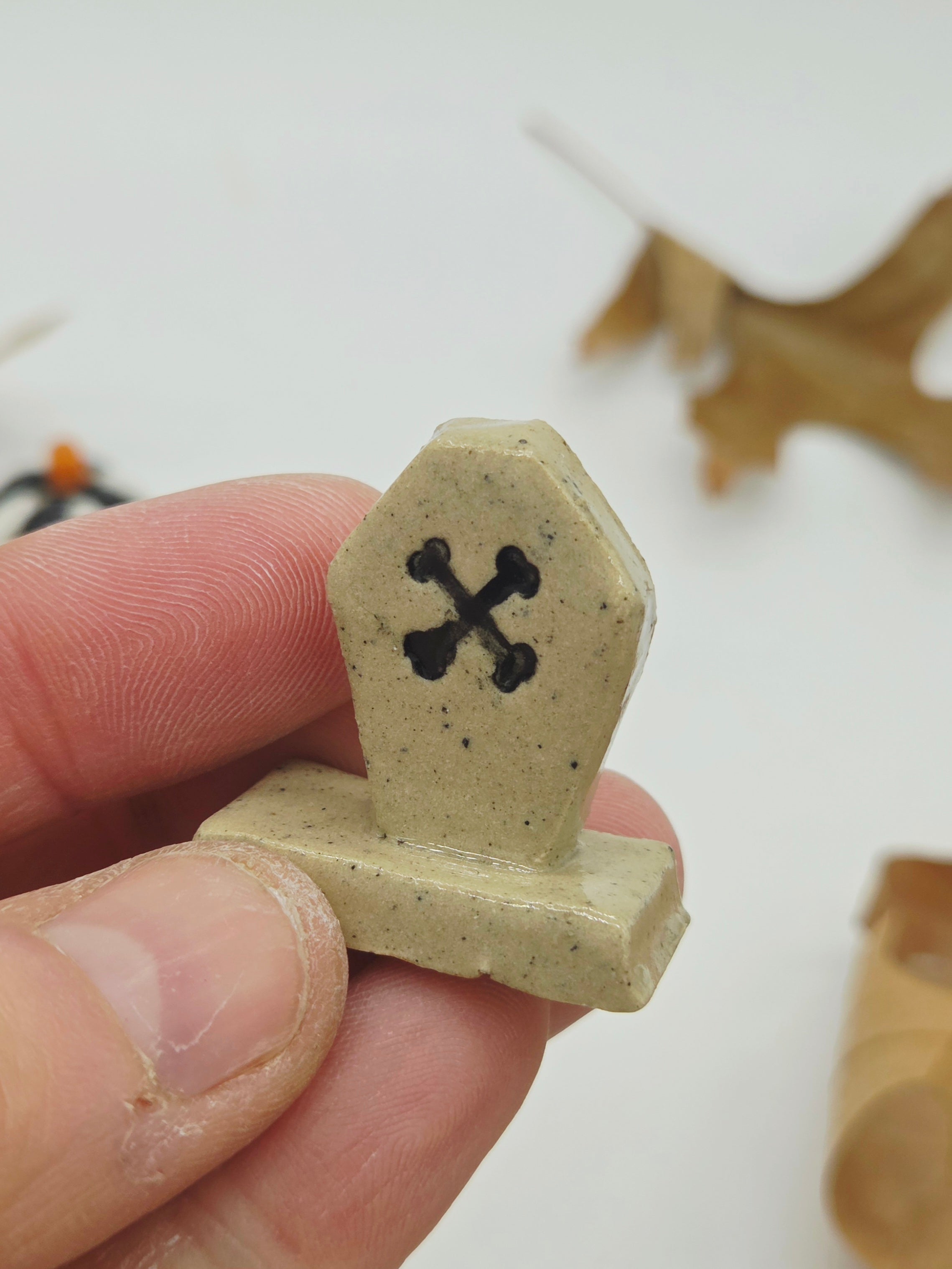 Tiny Ceramic Spooky Set 1