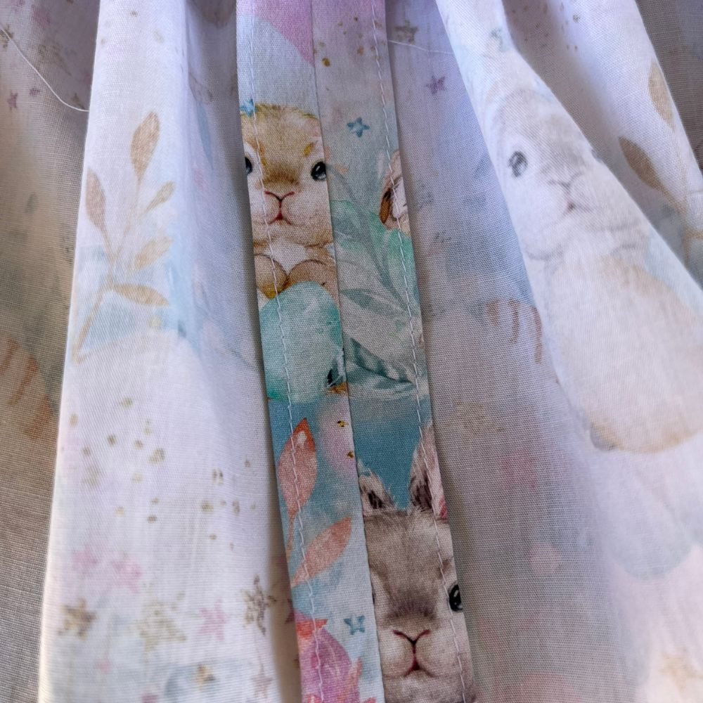 Handmade Pinafore Dress | Bunnies | Sizes 2,4 and 5
