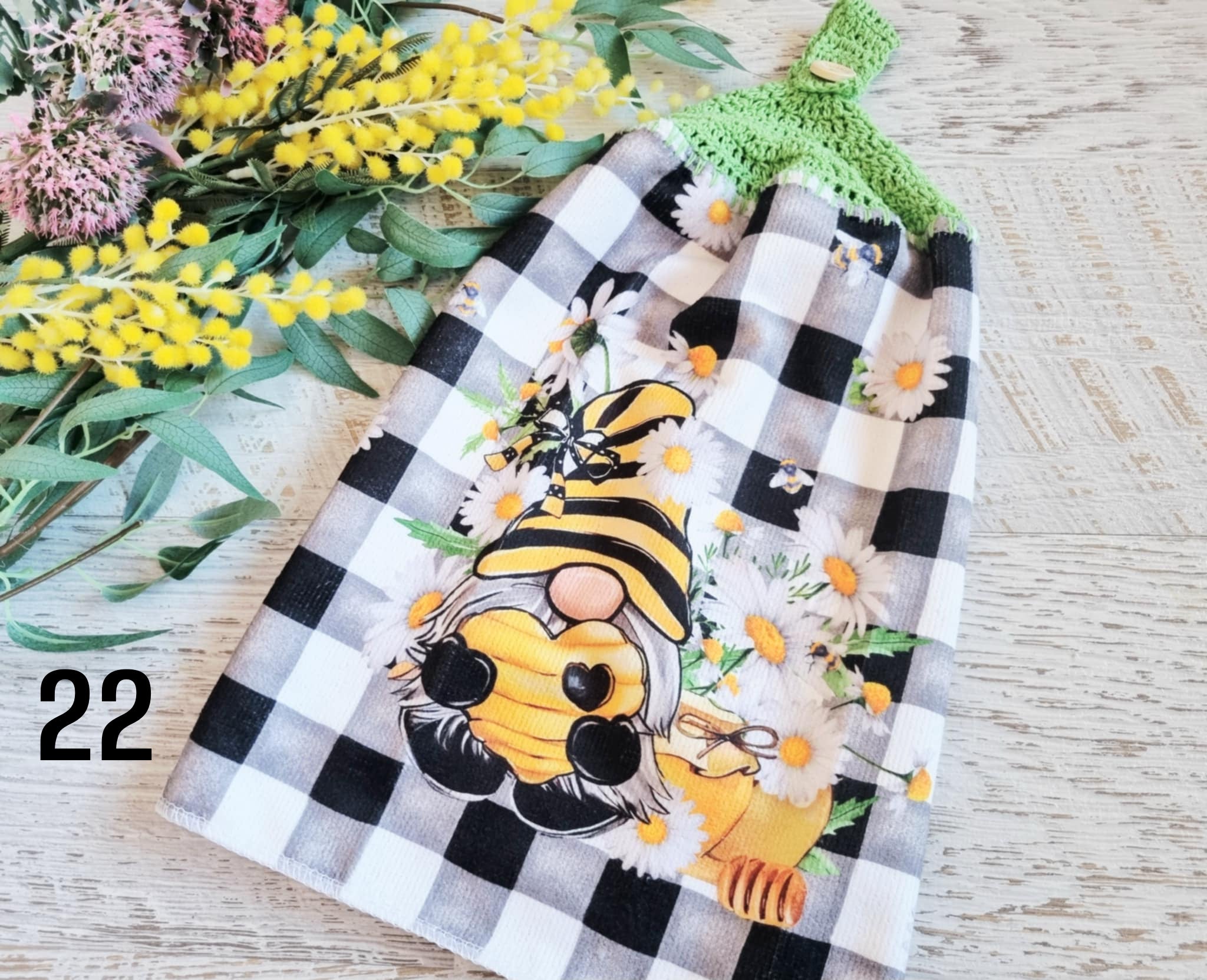 Kitchen Hand Towel | Hanging | Polyester Microfibre | SINGLE LAYER | 9 Styles - 19 - 27