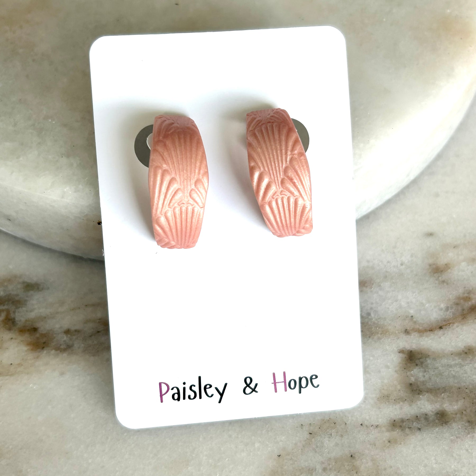 Polymer Clay Huggie - Choose Colour & Design