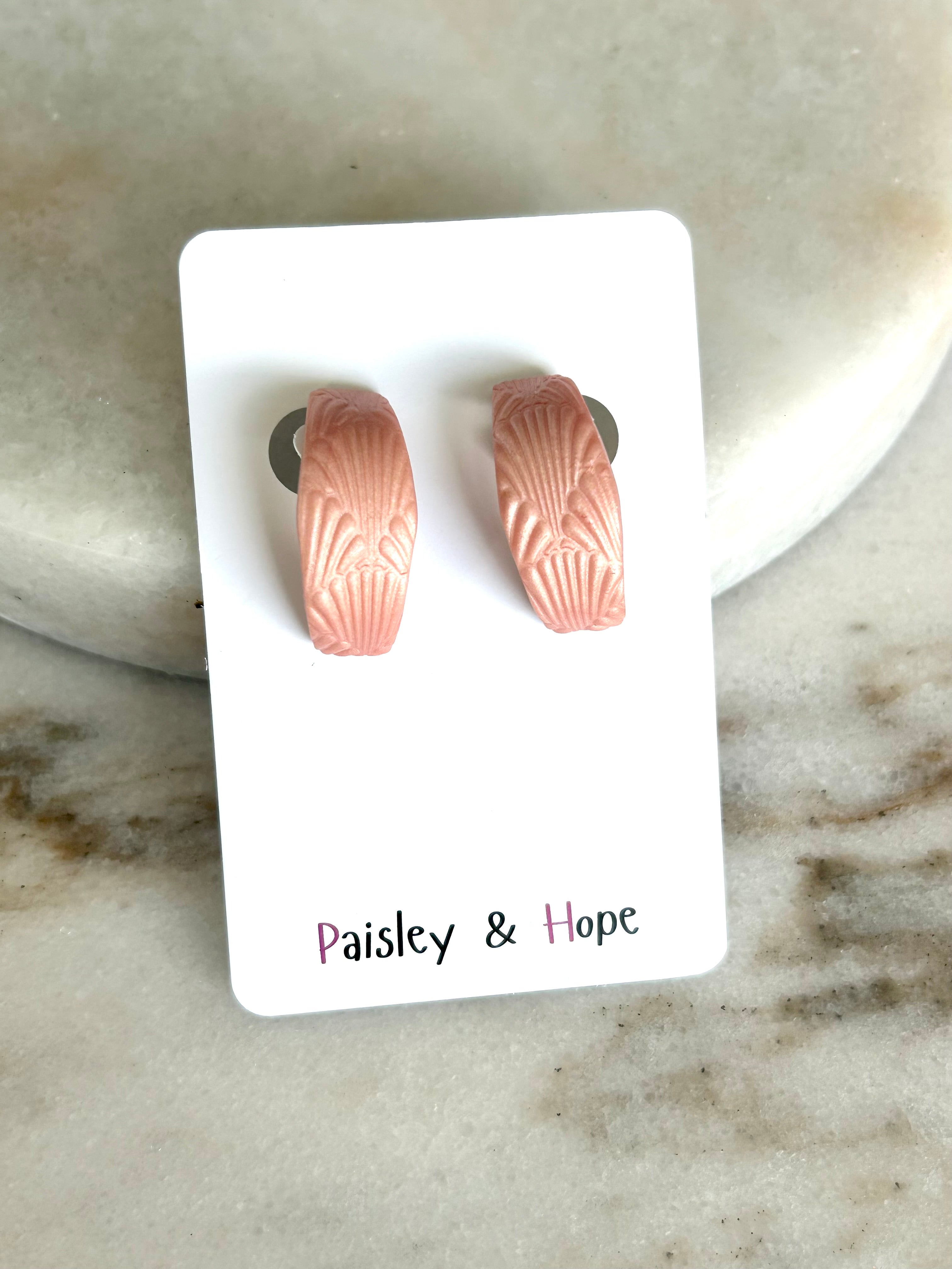 Polymer Clay Huggie - Choose Colour & Design