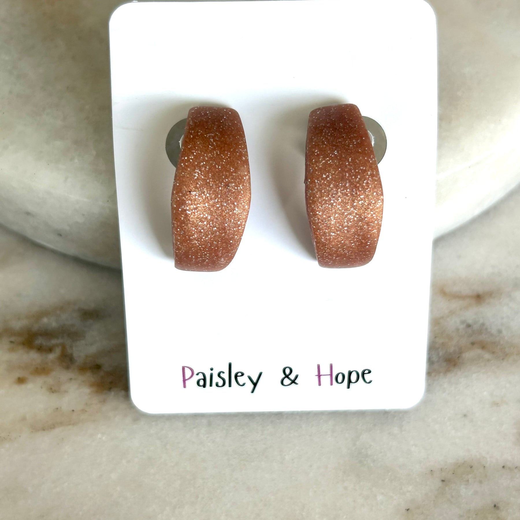Polymer Clay Huggie - Choose Colour & Design