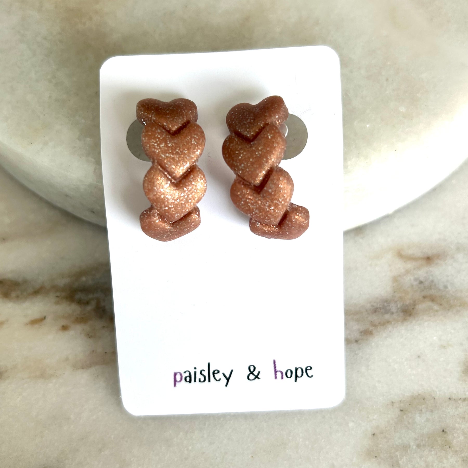 Polymer Clay Huggie - Choose Colour & Design