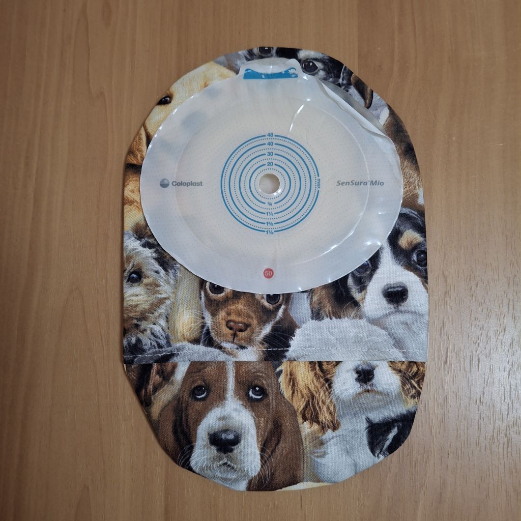 STOMA BAG COVER REGULAR ILEOSTOMY, COLOSTOMY, UROSTOMY