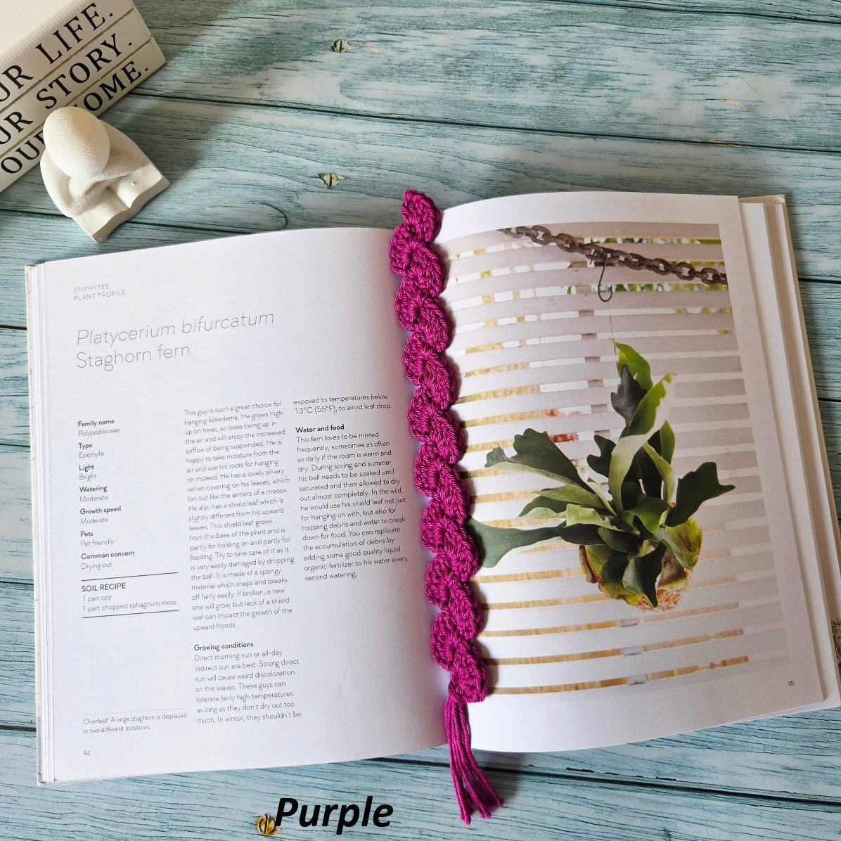Crochet Bookmark | Handmade Book Mark | Various colours