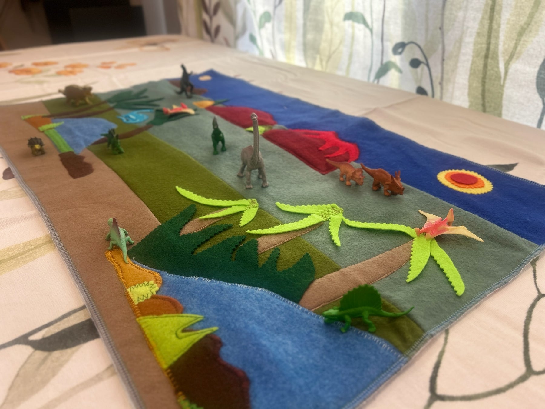 Children's Playmat Dino Land B
