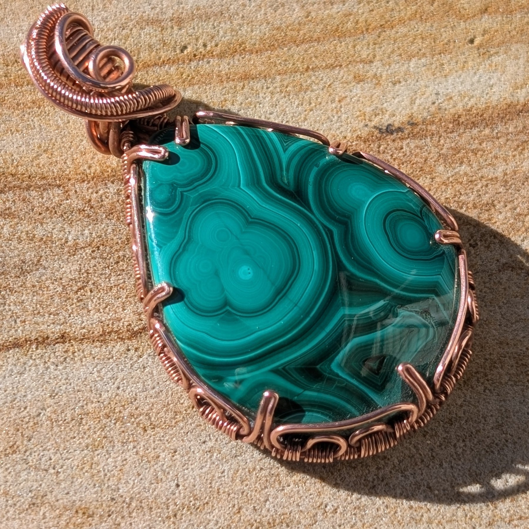 Ephesus - Malachite in Copper