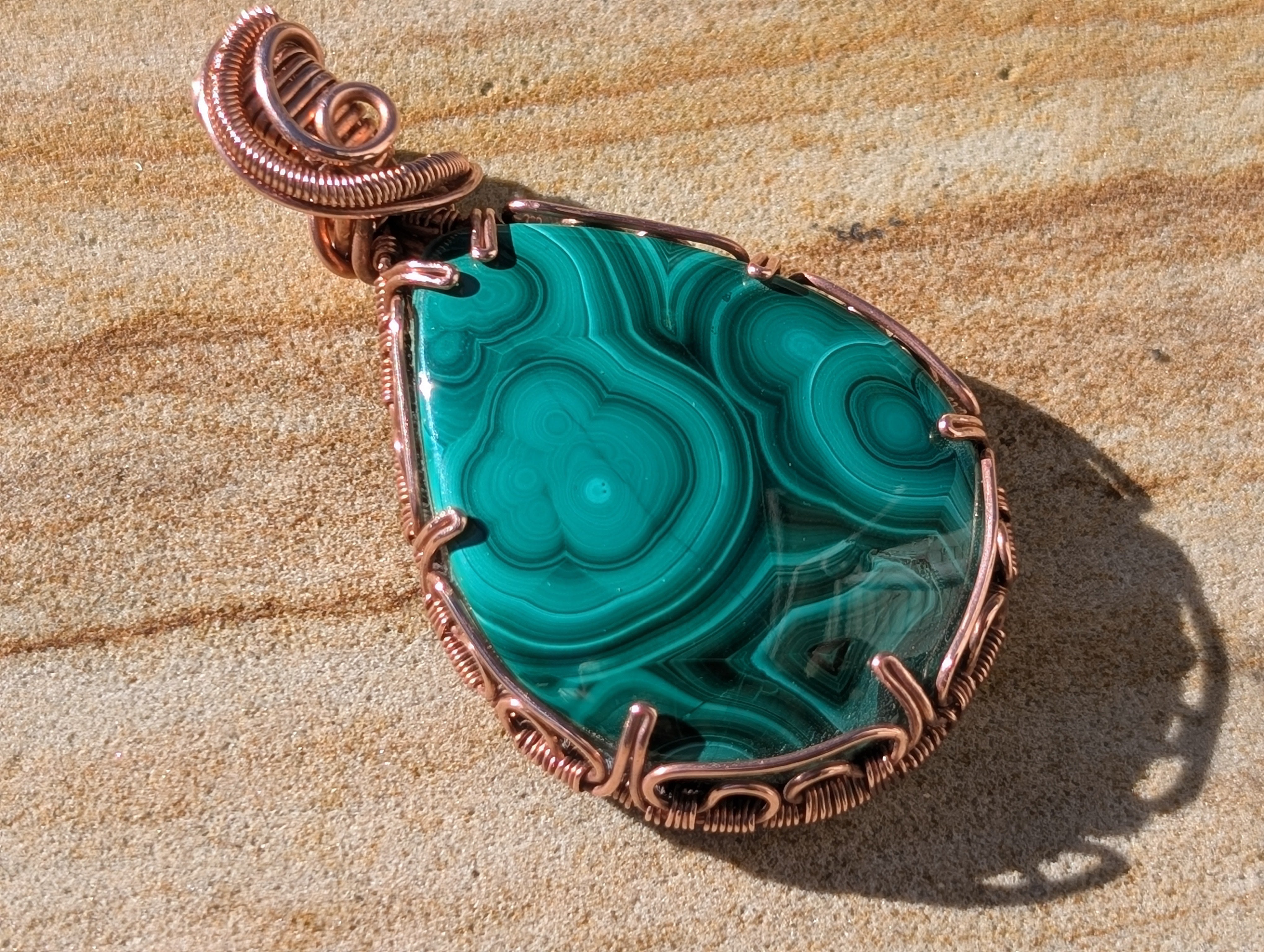 Ephesus - Malachite in Copper