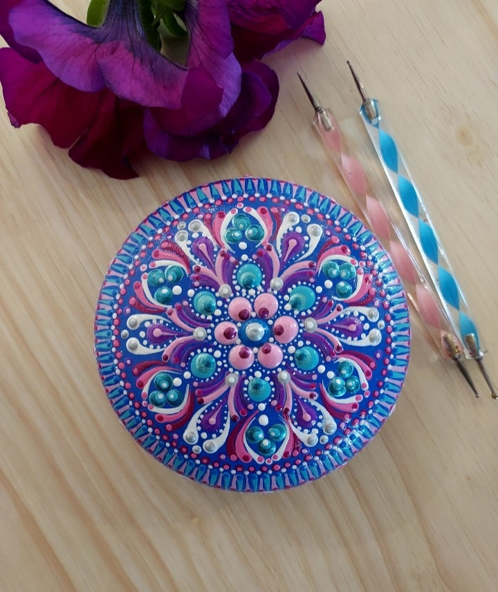 Original Dot Art Design called "Springtime "