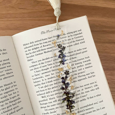 Floral bookmark