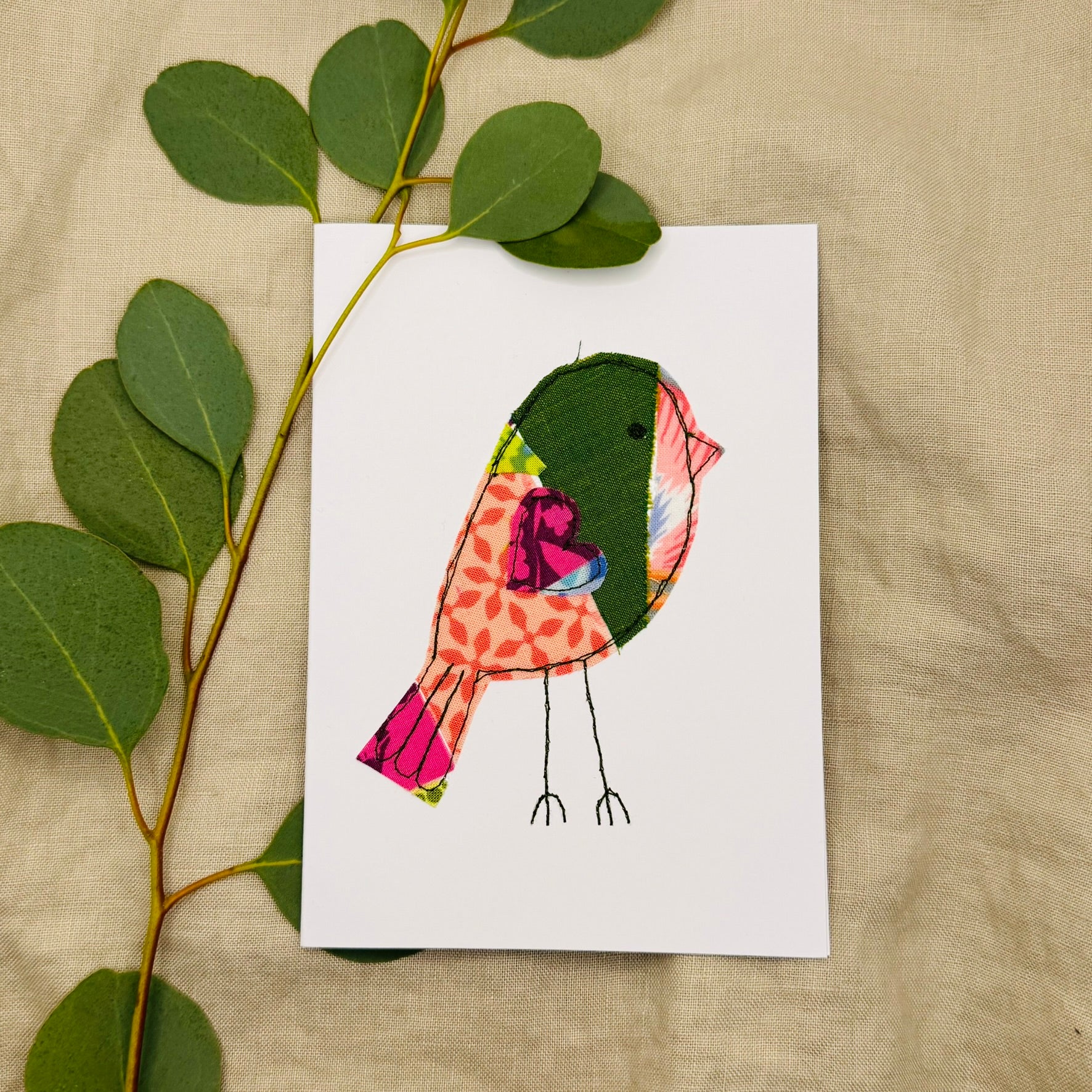 Upcycled handmade animal cards