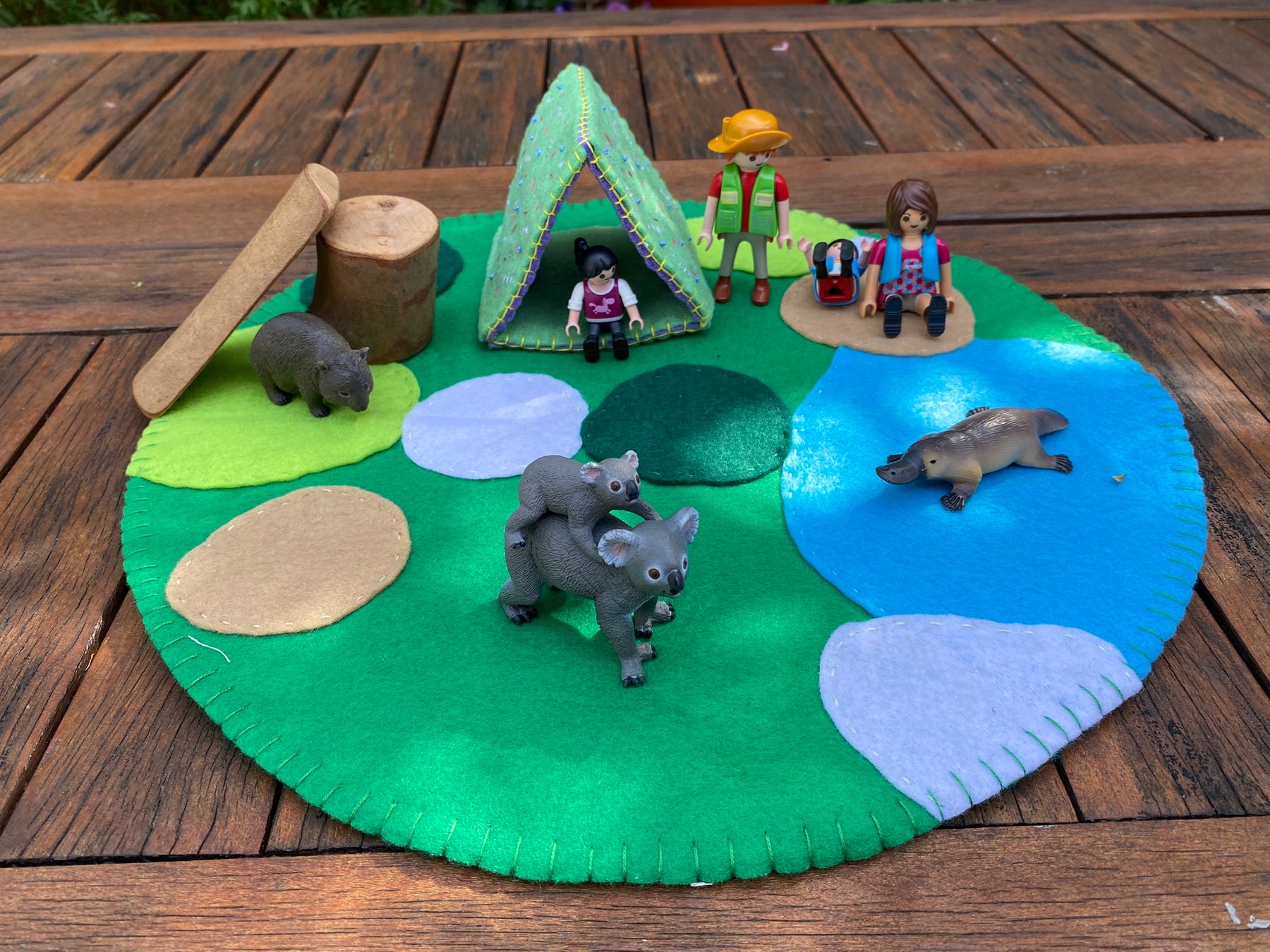 Play Felt Mat Small - Explore the outdoors #2
