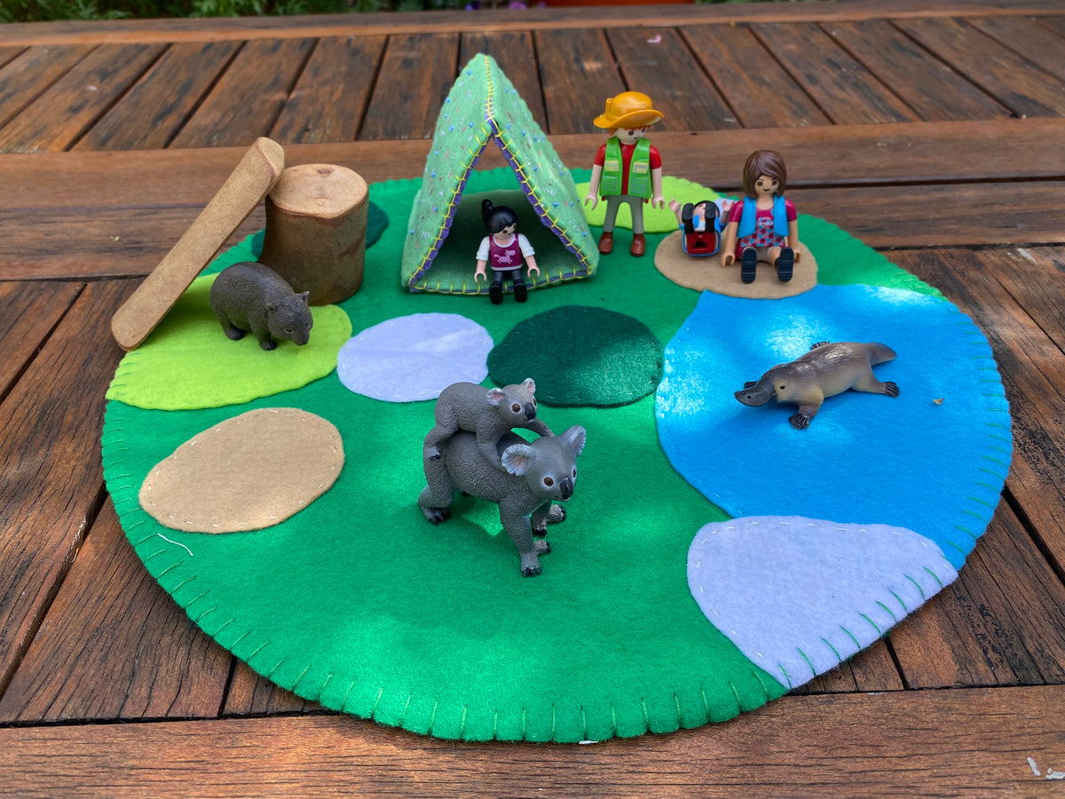 Play Felt Mat Small - Explore the outdoors #2