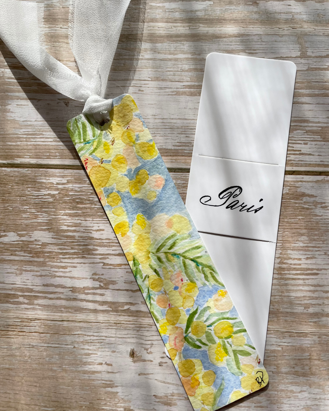 Original Handmade Watercolour Bookmarks I Wattle Collection