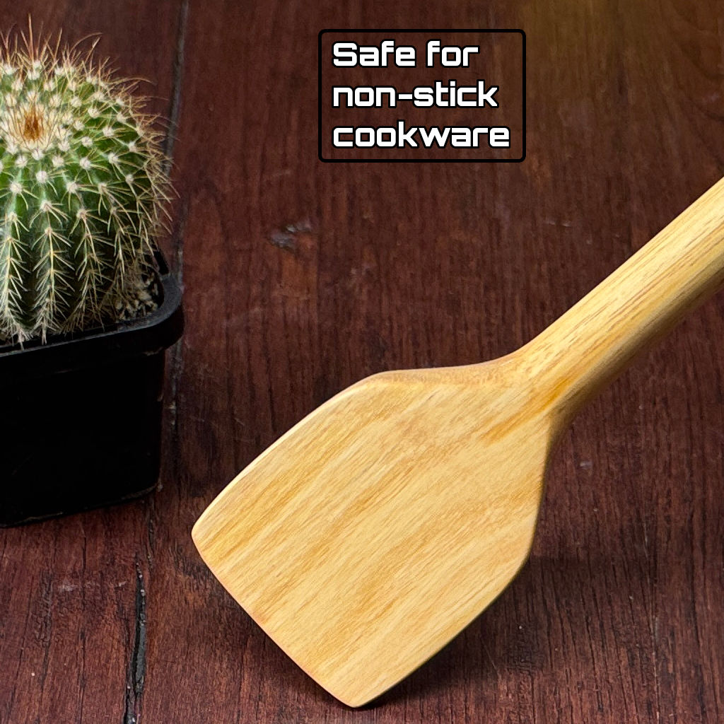 Hand turned VicAsh Cooking Spoon | 29 cm long