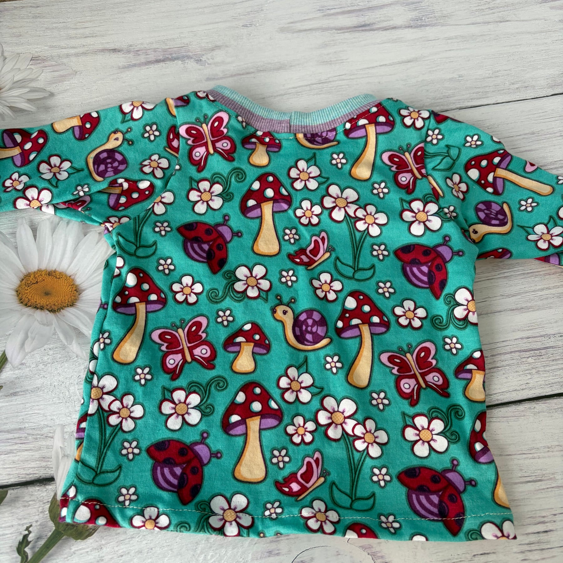 TOADSTOOL PARTY PJ’s 0-3 months