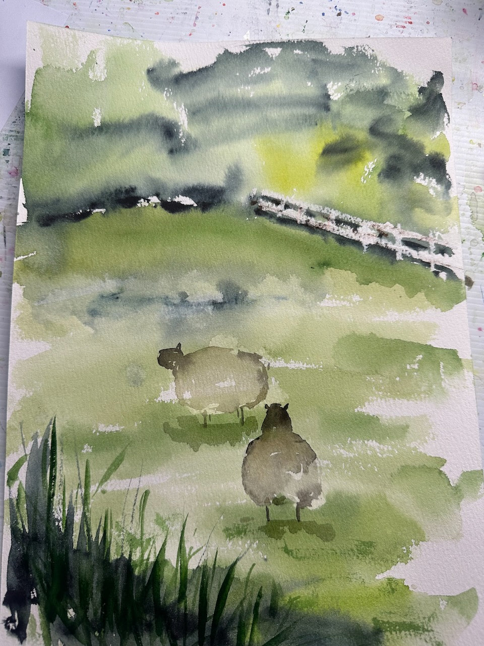 Watercolour Painting Workshop ~ Online ~ Live Event 23/4/26 7pm