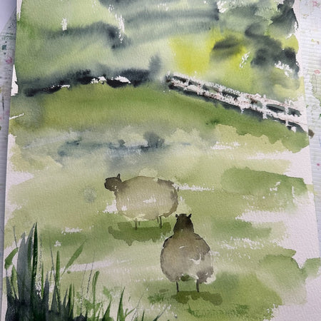 Watercolour Painting Workshop ~ Online ~ Live Event 23/4/26 7pm