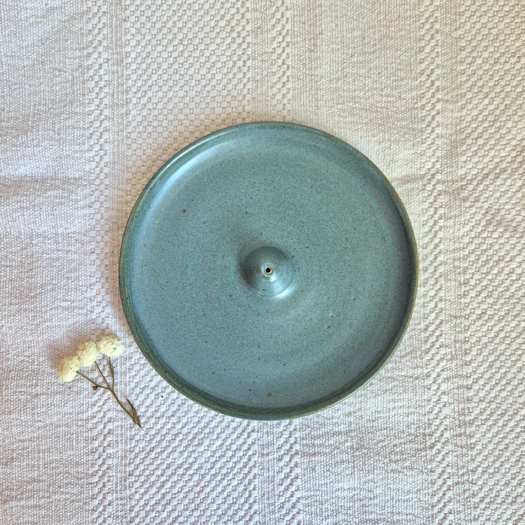 Edwina Green Incense Holder