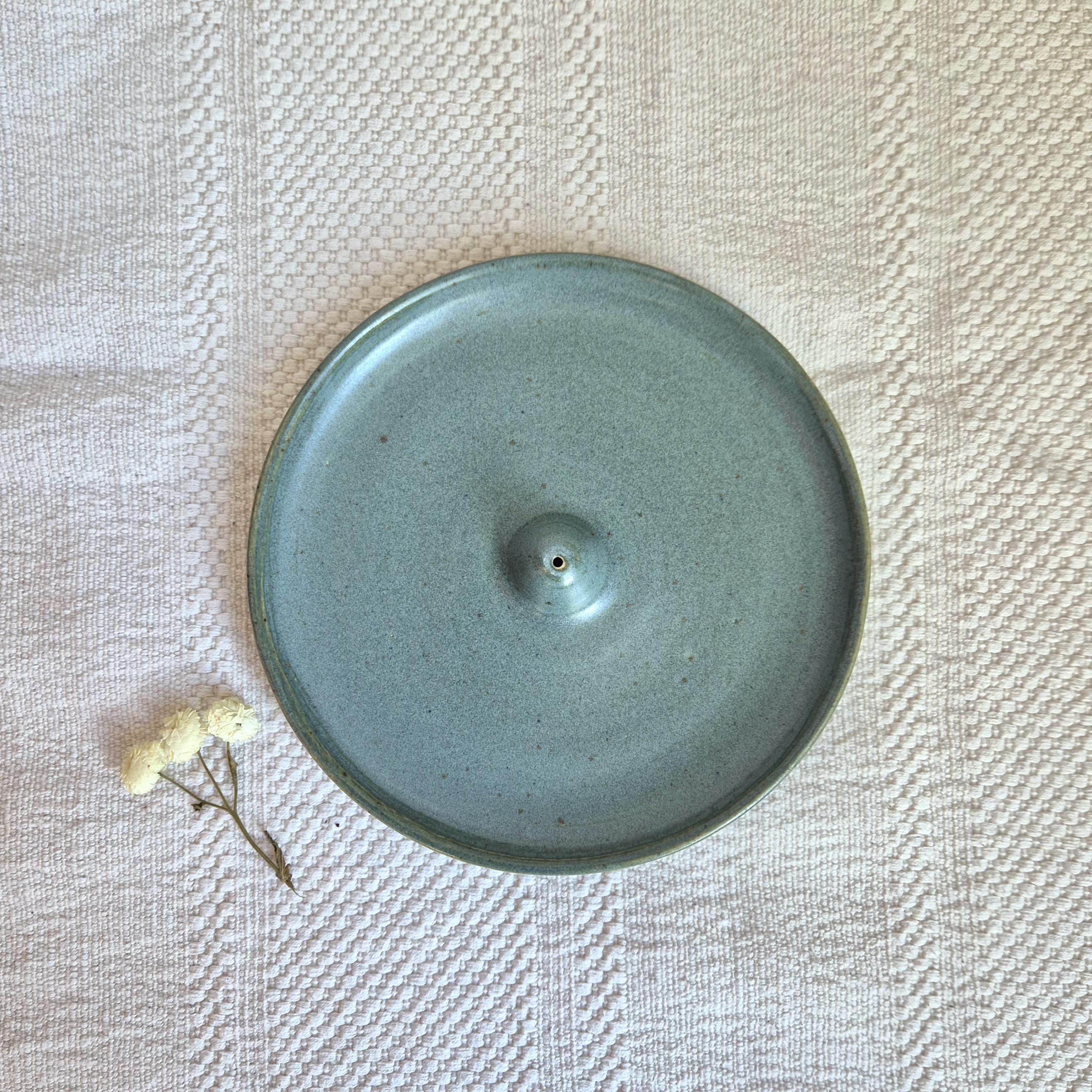 Edwina Green Incense Holder