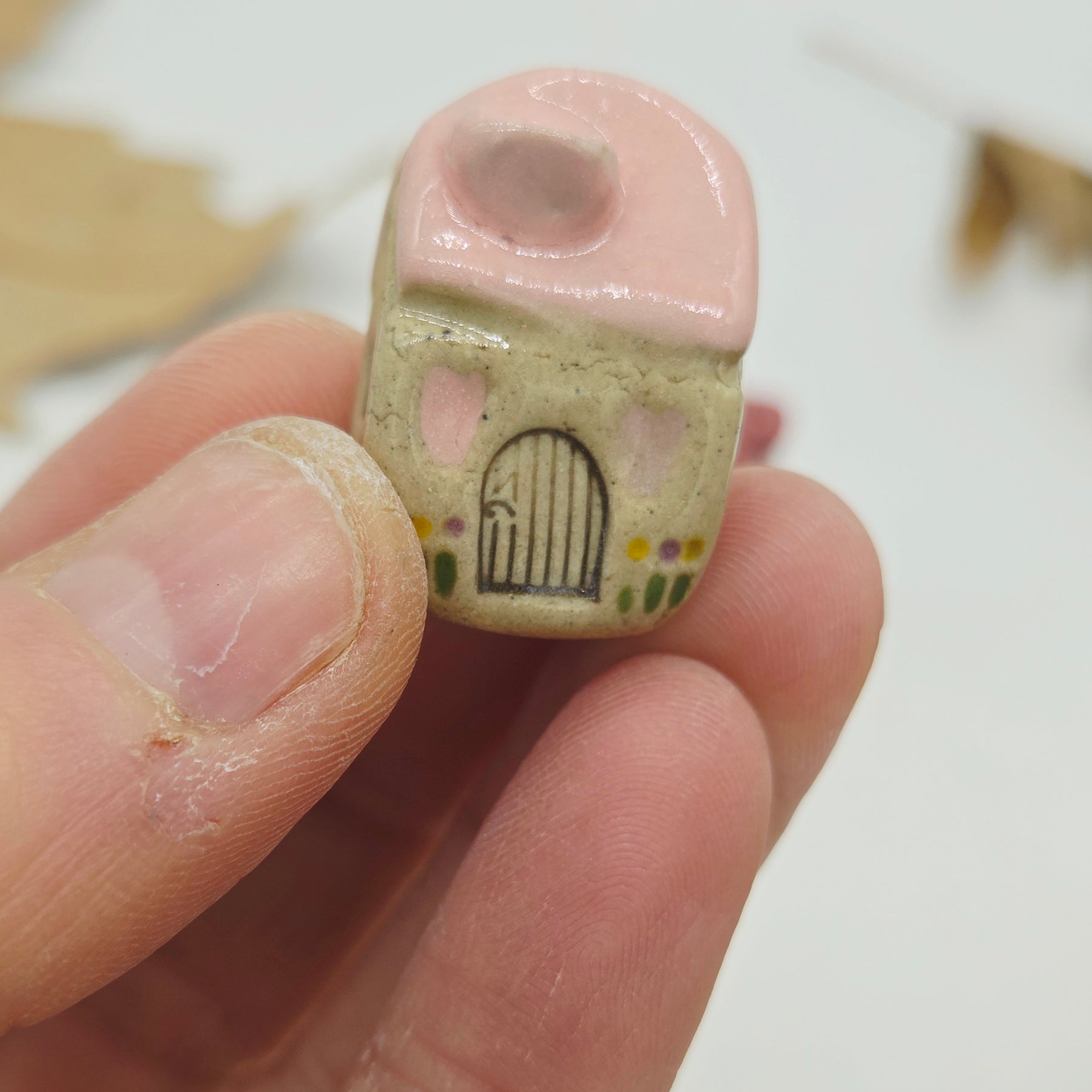 Tiny Ceramic Village - Candyfloss Crescent