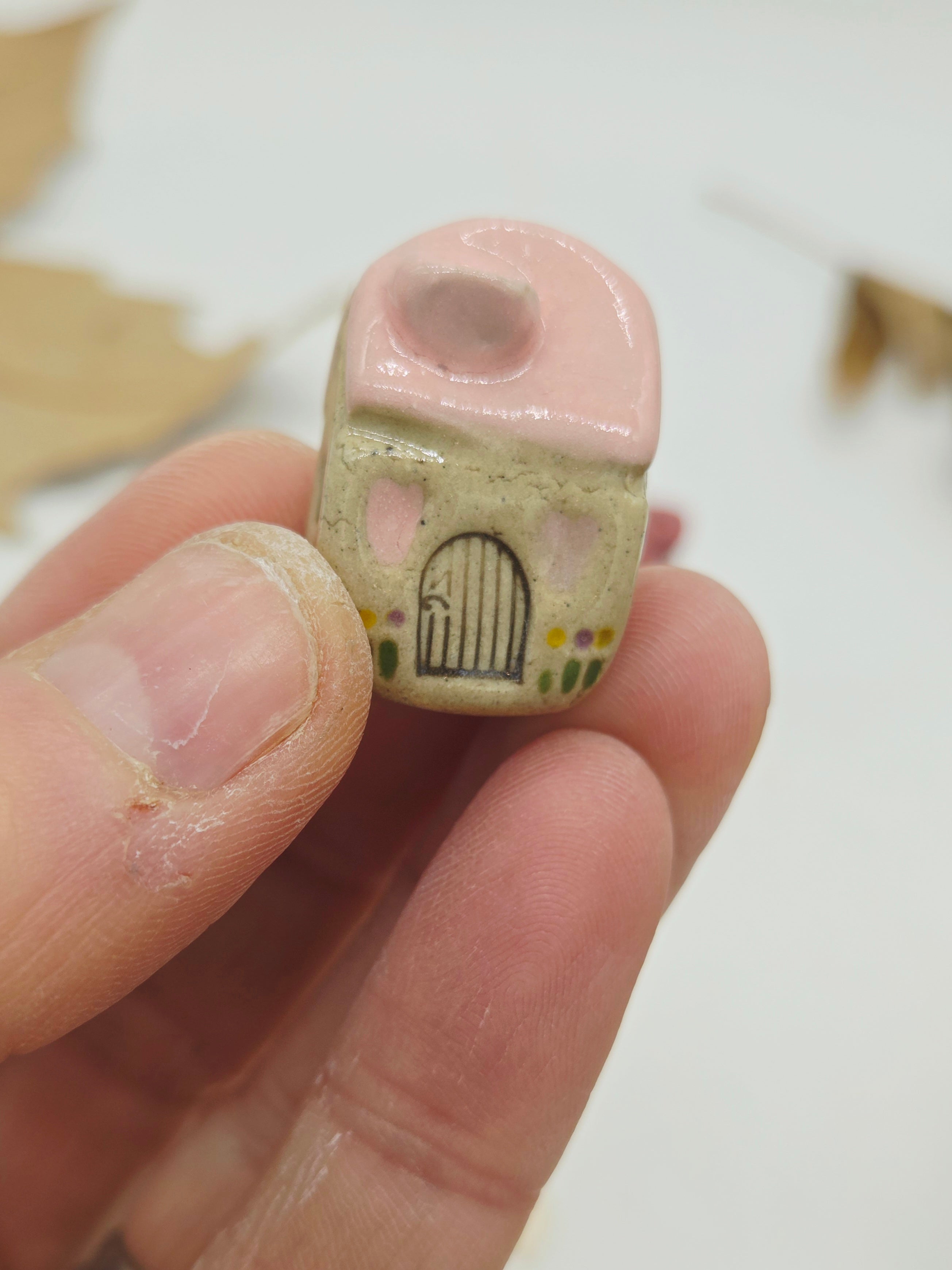 Tiny Ceramic Village - Candyfloss Crescent