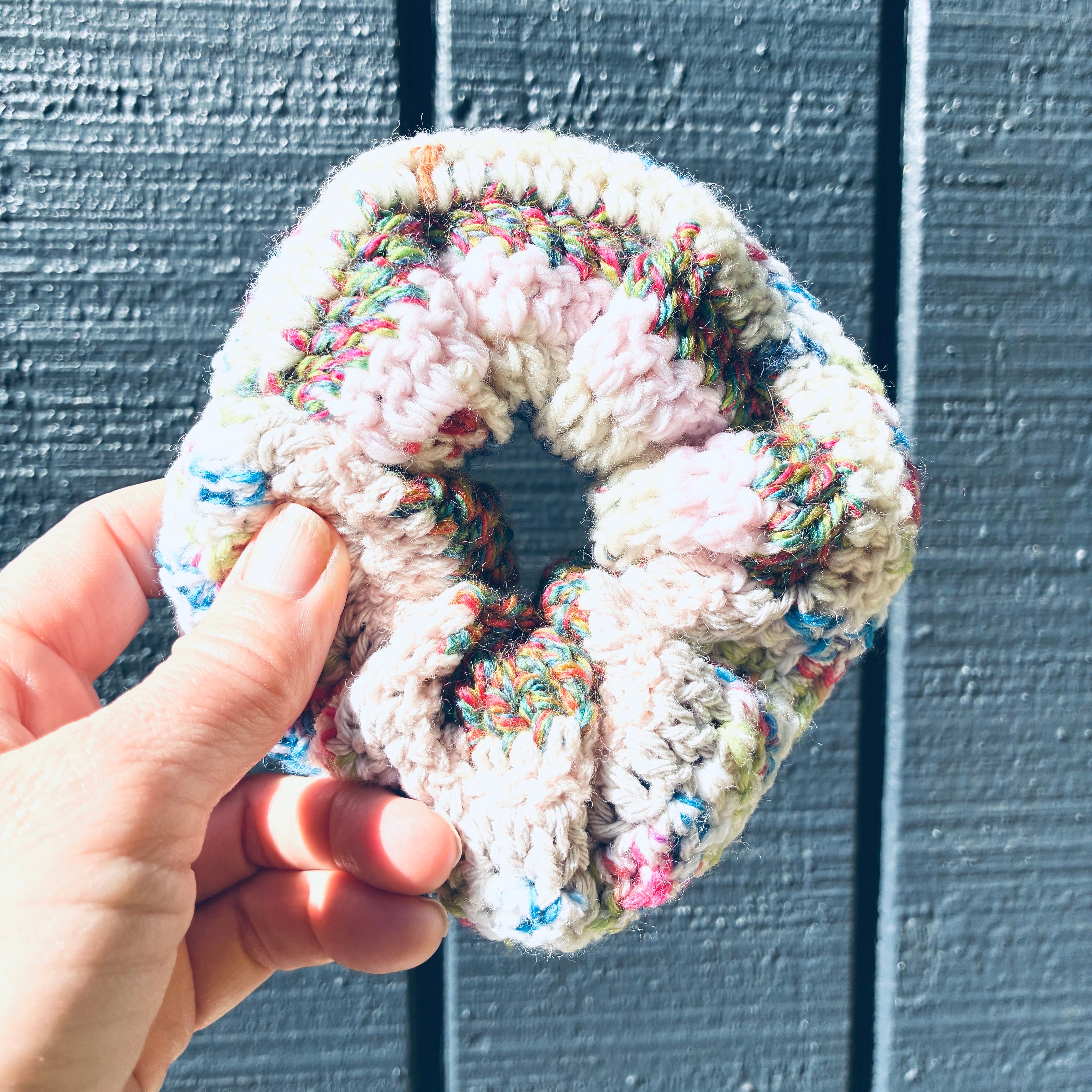 Vegan scrunchie 2