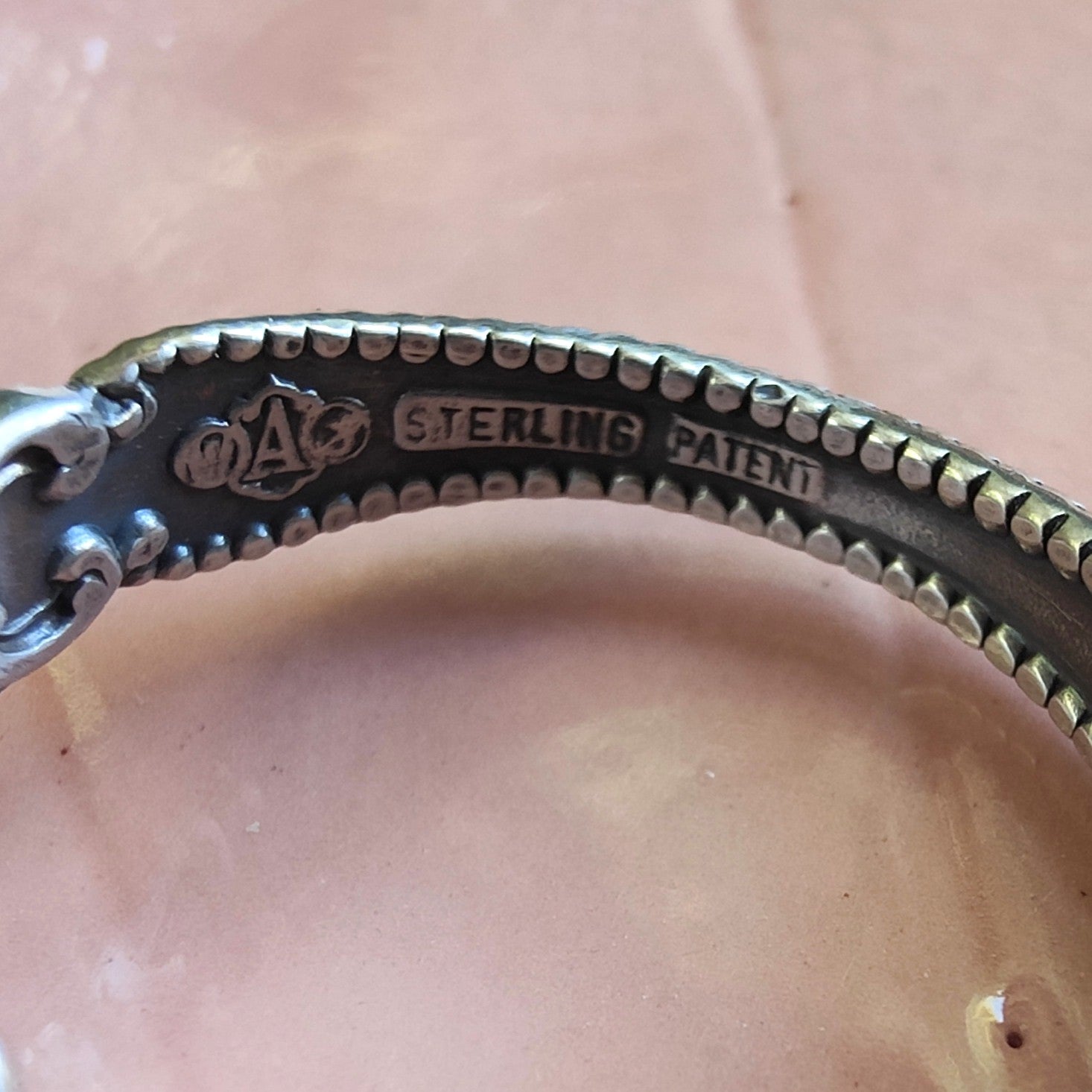 Vintage Sterling Silver Alvin Raleigh Spoon Ring