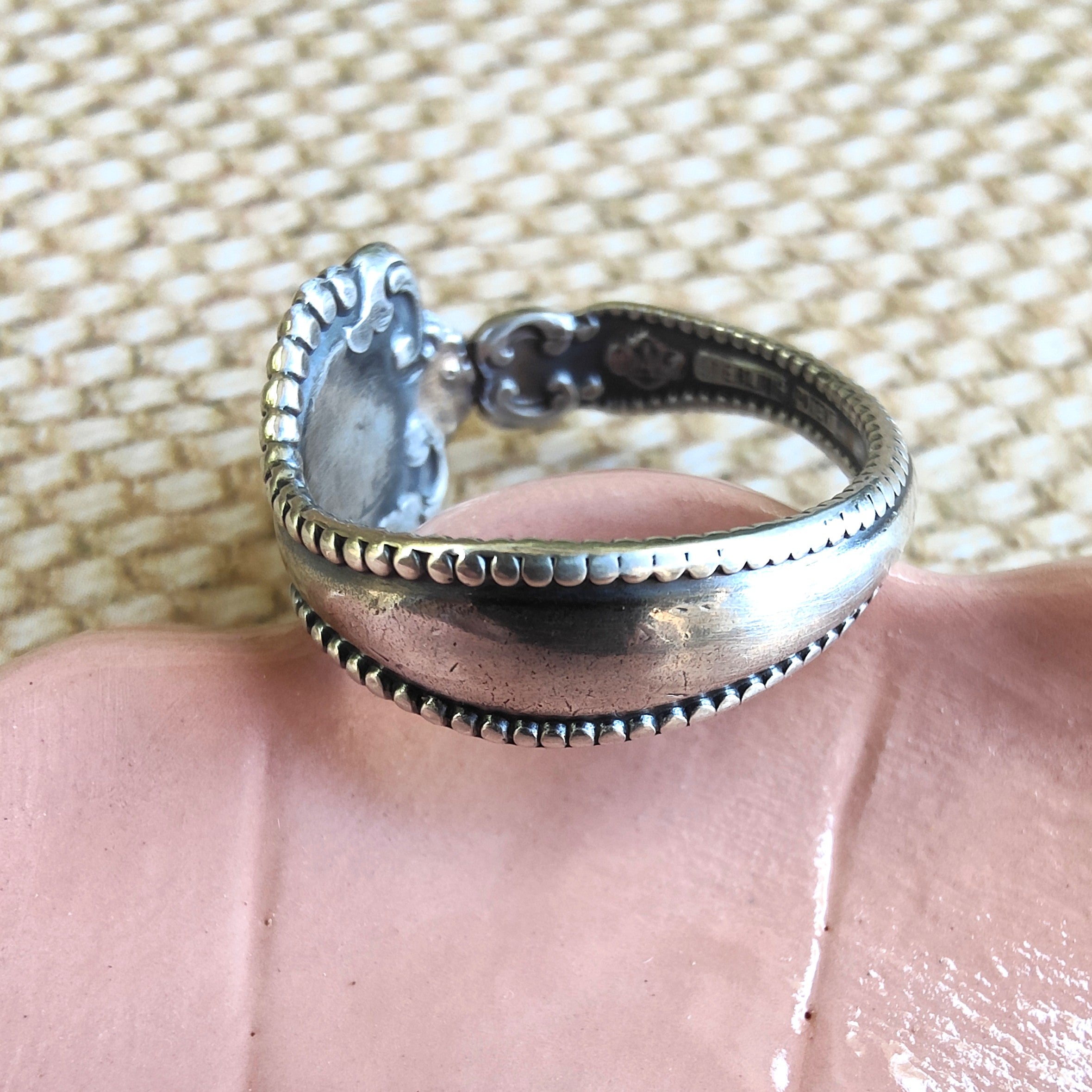 Vintage Sterling Silver Alvin Raleigh Spoon Ring
