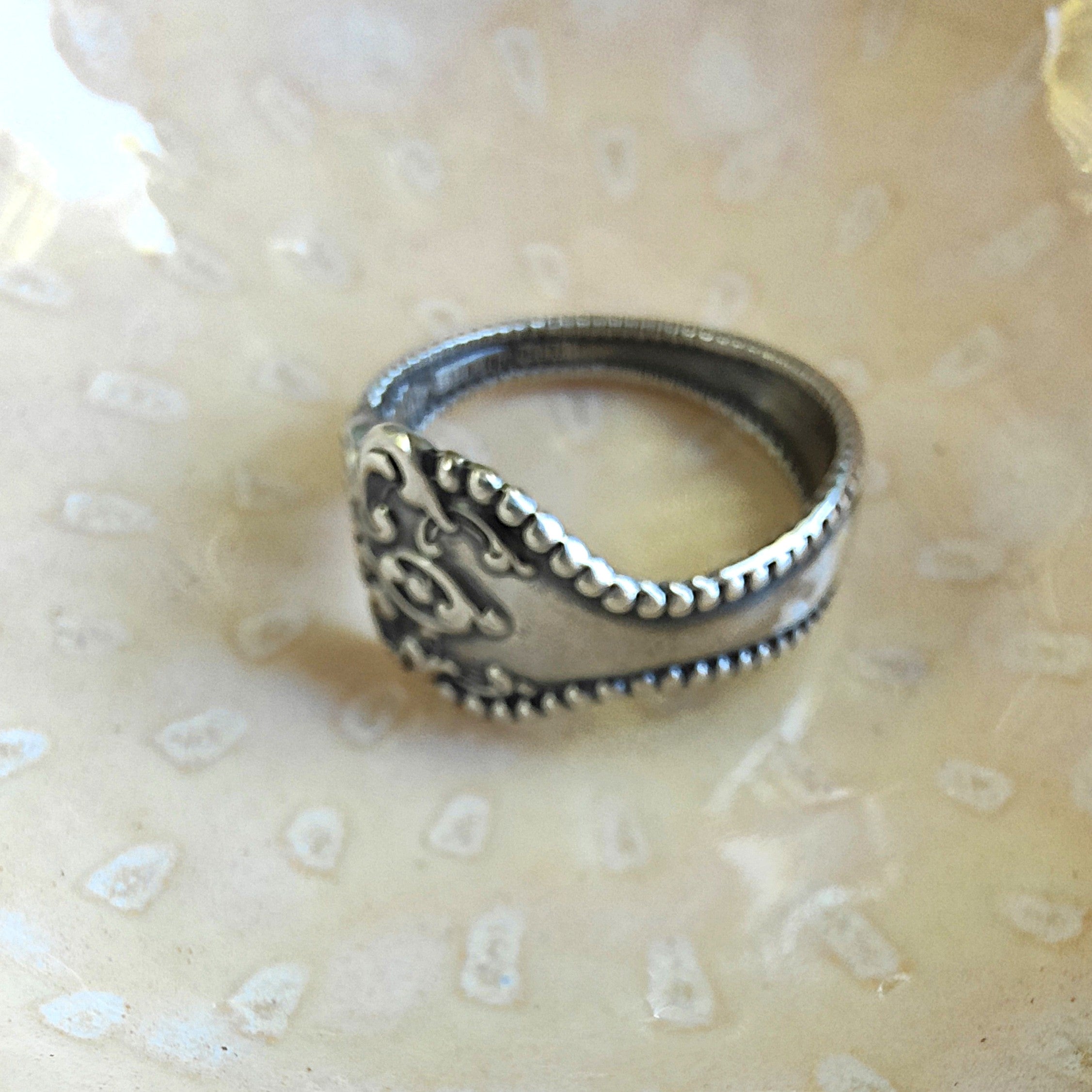 Vintage Sterling Silver Alvin Raleigh Spoon Ring
