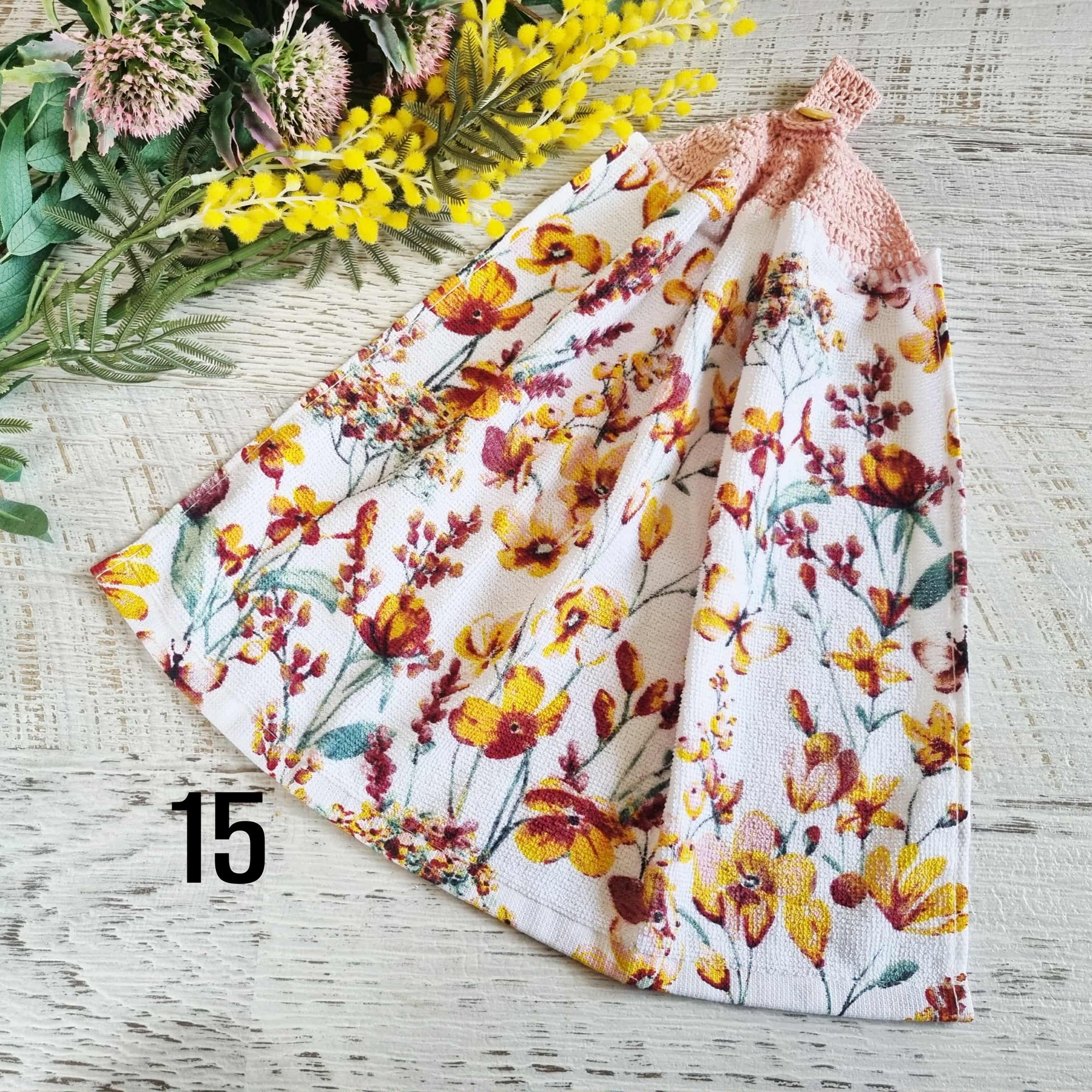 Kitchen Hand Towel | Hanging | Cotton | SINGLE LAYER | 9 Styles - 10-18