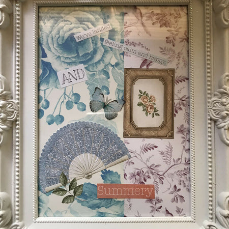 Framed Collage Art ~ 