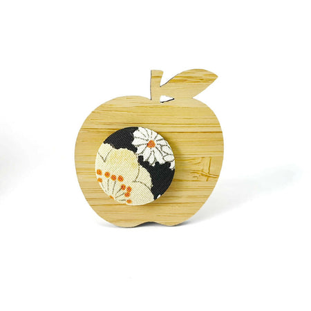 Apple for the Teacher Brooch