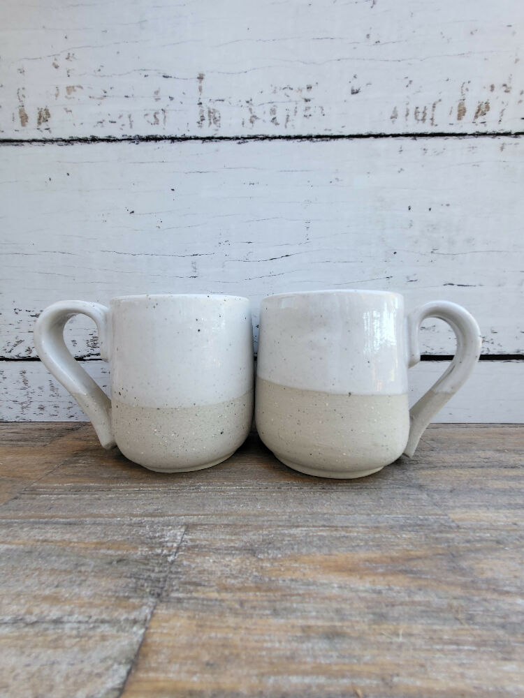 White Ceramic Handmade Mug