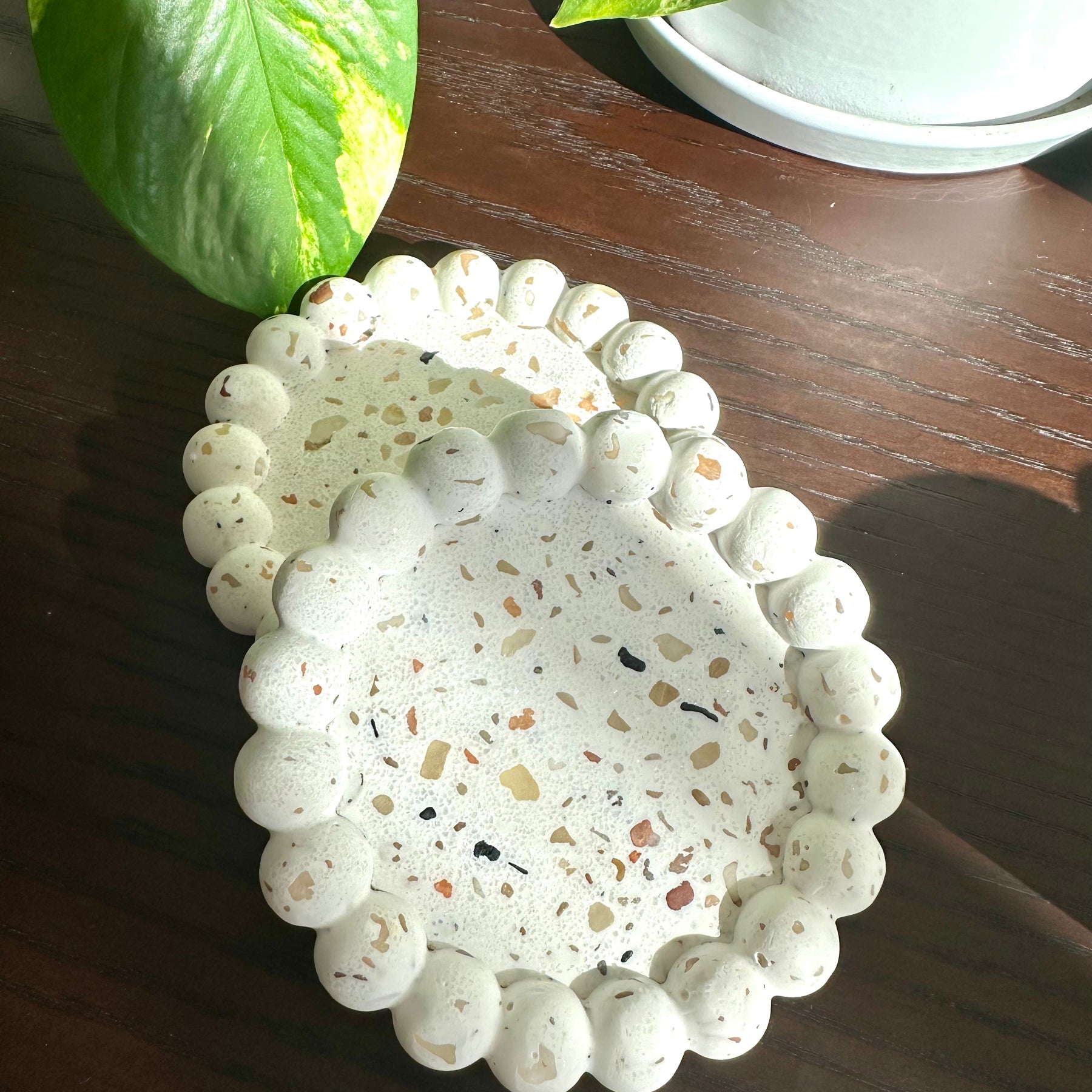 Eco-friendly resin Bubble Coasters | Set of 4