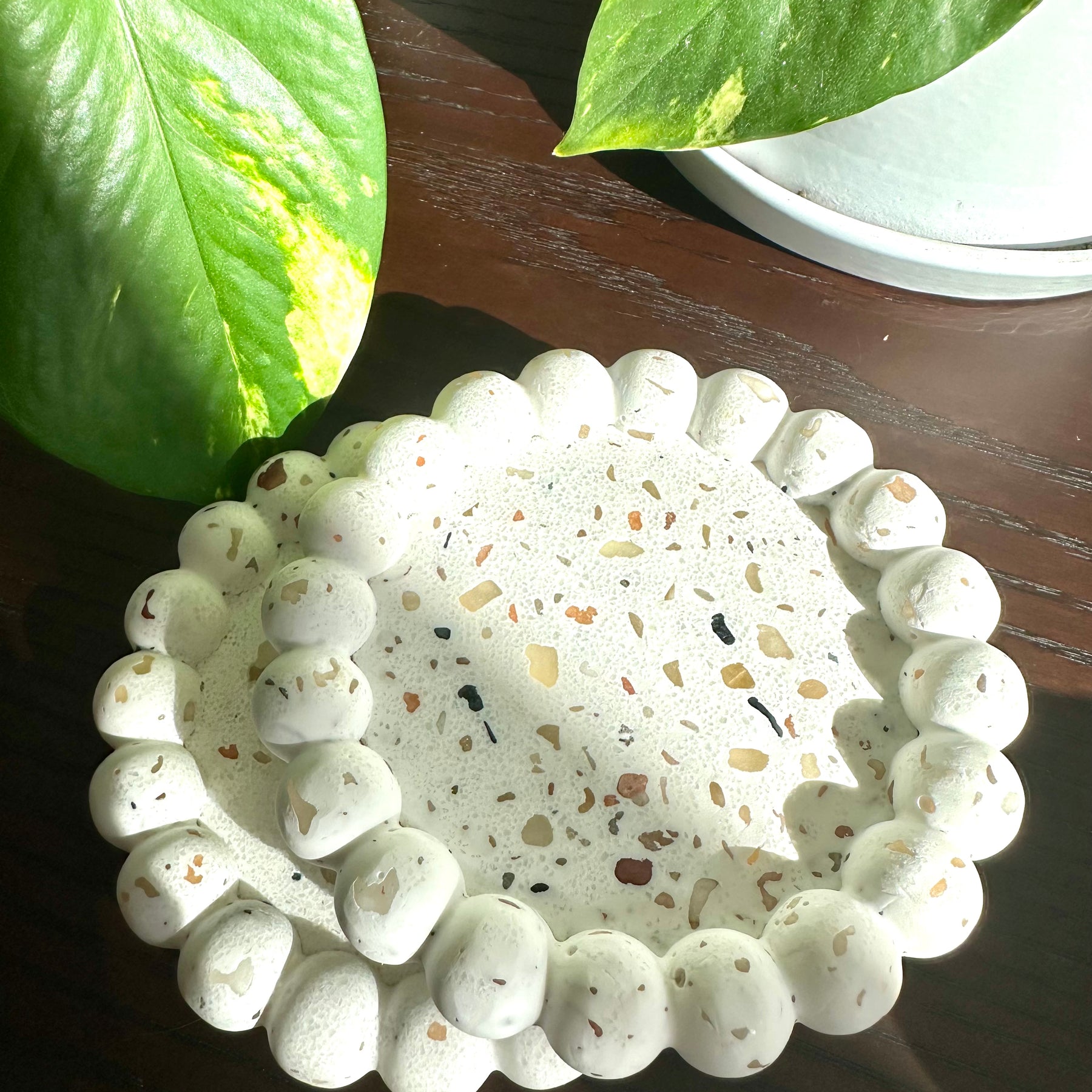 Eco-friendly resin Bubble Coasters | Set of 4