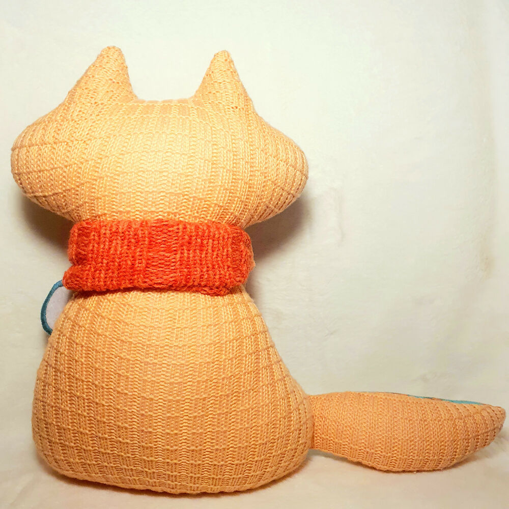 BOOP Handmade Wolf Fabric Soft Toy