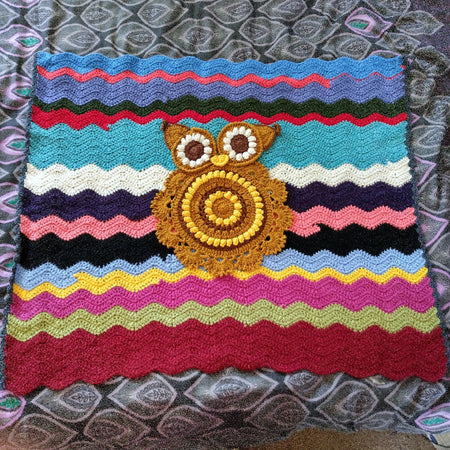 Retro Owl Rug