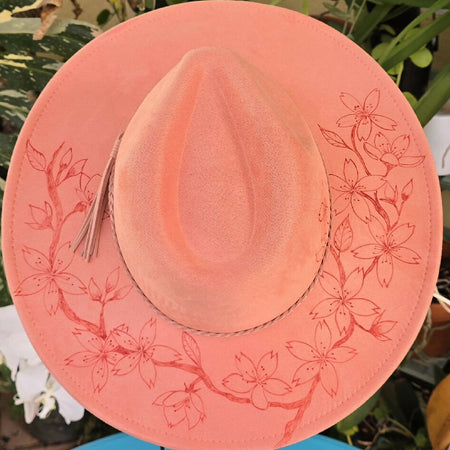 Sakura (Cherry blossoms) fedora hat