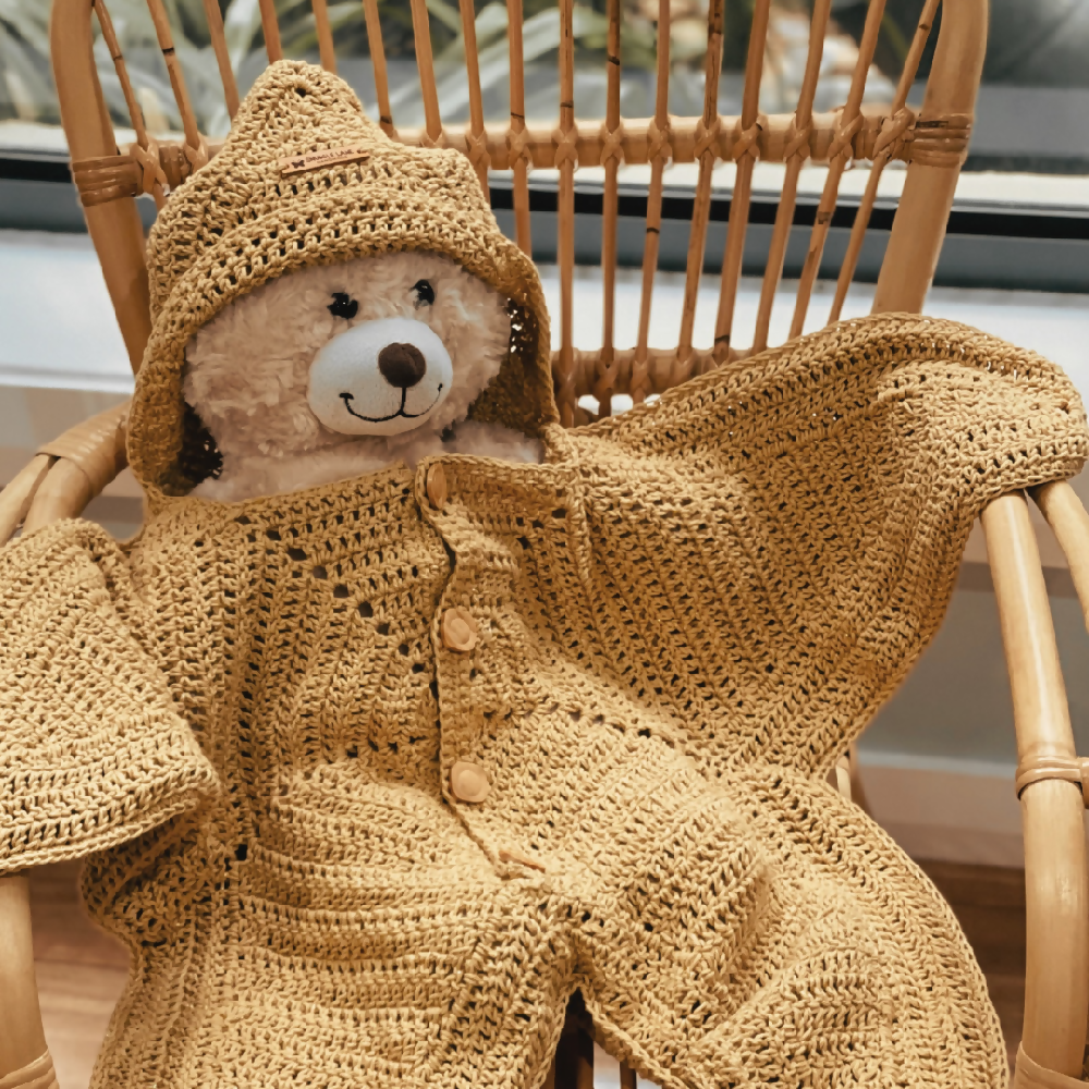 Infants Crocheted StarSuit