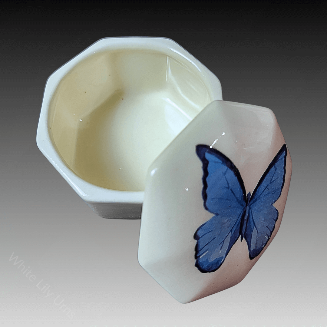 Tiny Handmade Ceramic Keepsake Trinket Boxes