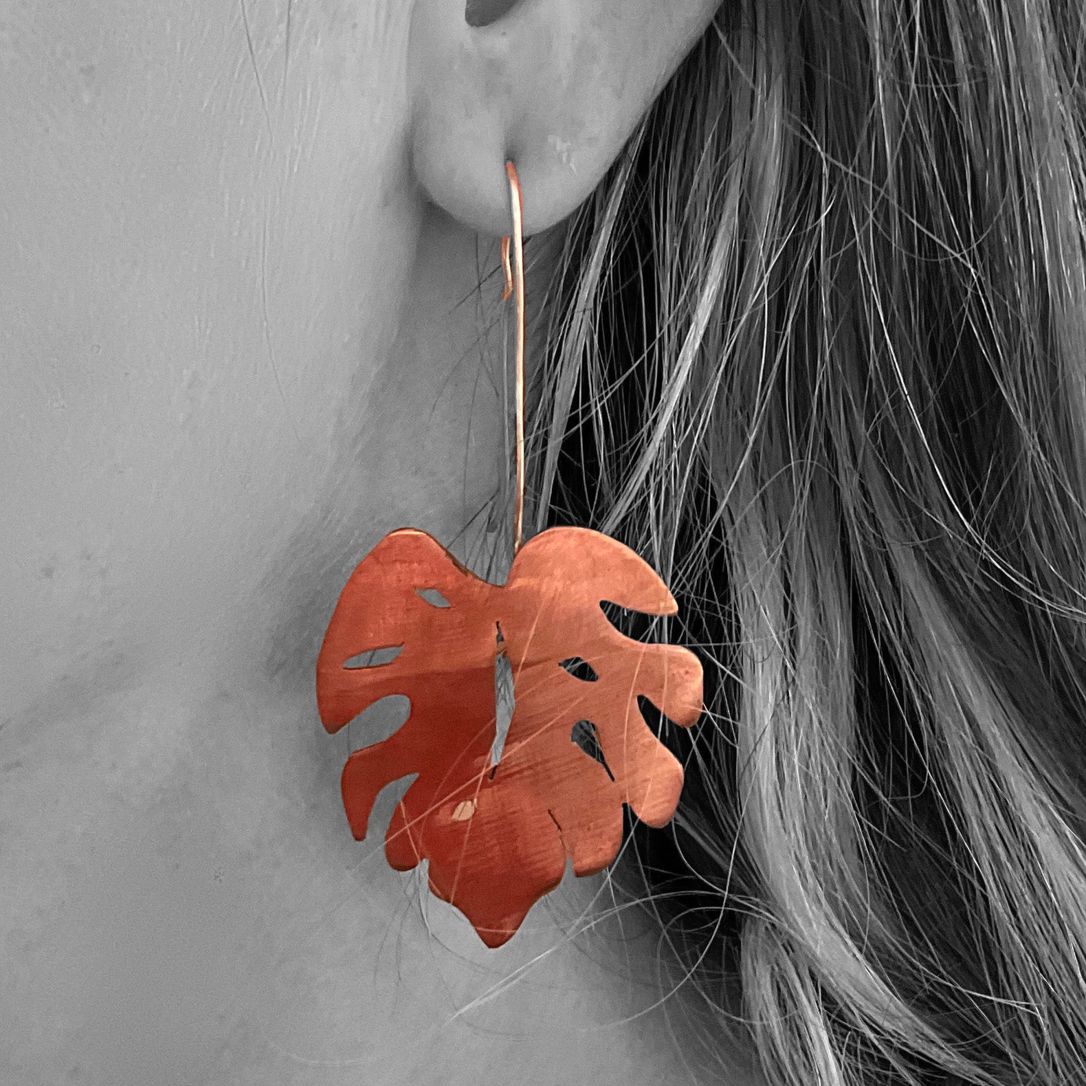 Big Leaf Earrings