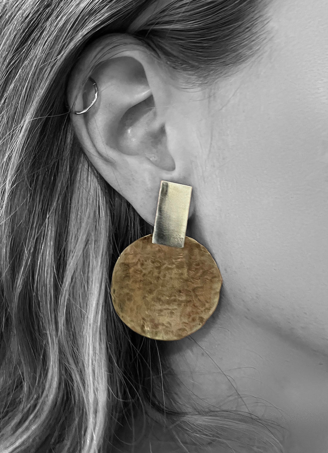 Geo Duo Earring